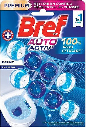 Nettoyant WC Bref Fraîcheur marine x2 100 g