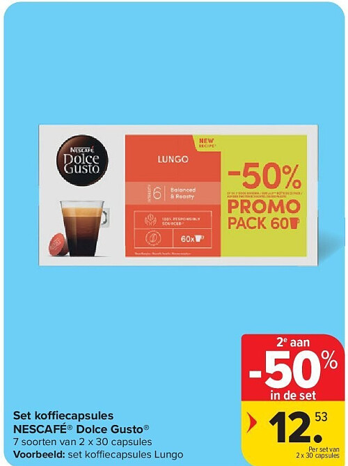 Set koffiecapsules NESCAFÉ® Dolce Gusto®