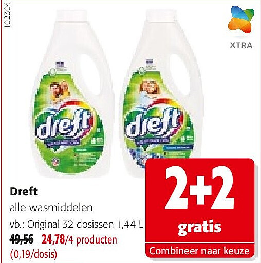 Dreft Original 32 dosissen 1,44 L