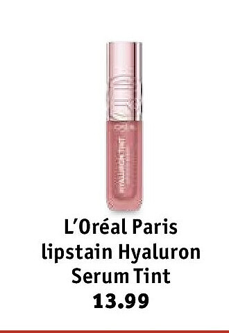 L’Oréal Paris lipstain Hyaluron Serum Tint