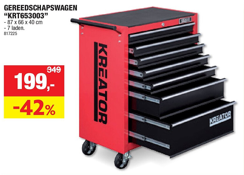 GEREEDSCHAPSWAGEN “KRT653003”