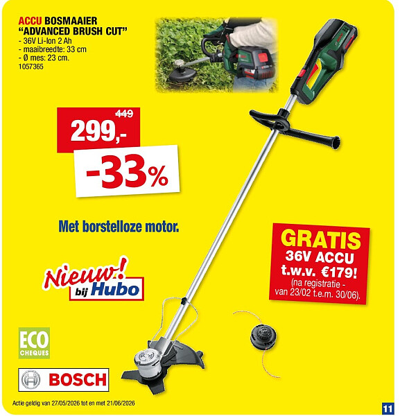 ACCU BOSMAAIER “ADVANCED BRUSH CUT”