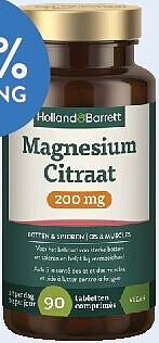 Magnesium Citraat 200 mg 90 tabletten