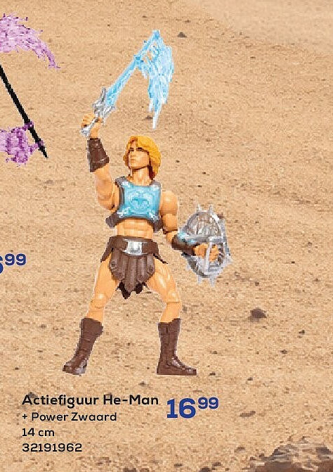 Actiefiguur He-Man + Power Zwaard 14 cm