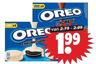Oreo enrobed