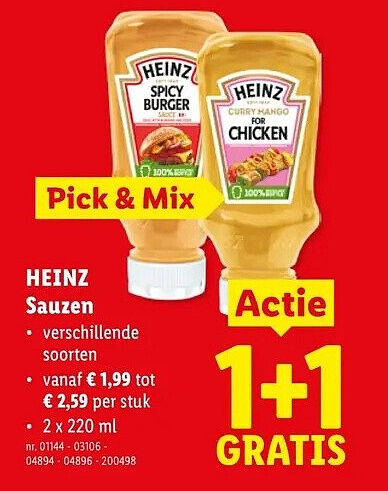 HEINZ Sauzen