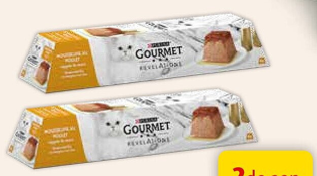 Gourmet natvoer kat 4 x 57 g