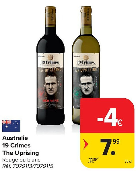 Australie 19 Crimes The Uprising