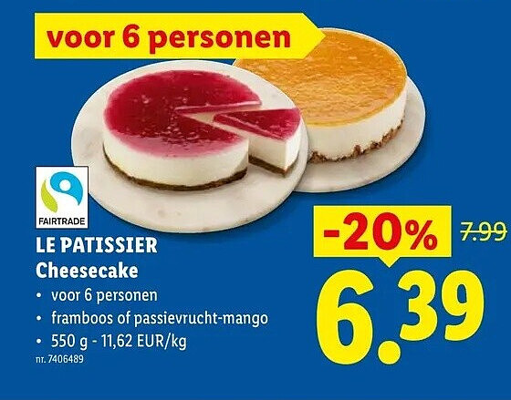 LE PATISSIER Cheesecake