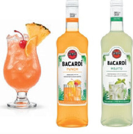 Bacardi Punch / Mojito 70 cl