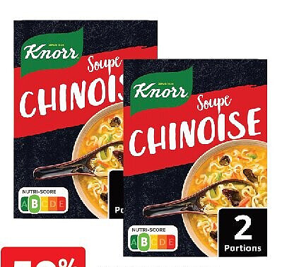Soupe chinoise déshydratée Knorr
