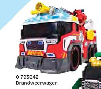 Voertuig met licht en geluid Brandweerwagen
