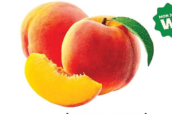 Pêches, nectarines ou pêches plates prêtes à déguster