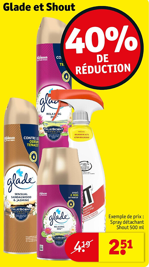 Glade et Shout