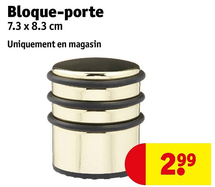 Bloque-porte 7.3 x 8.3 cm