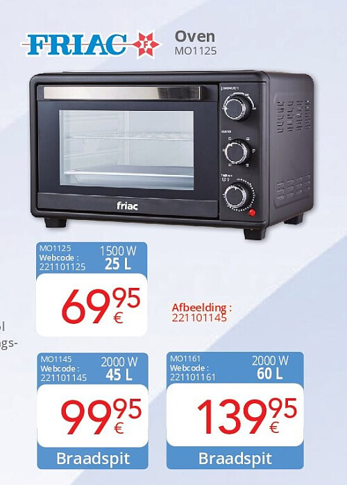 Friac Oven MO1125