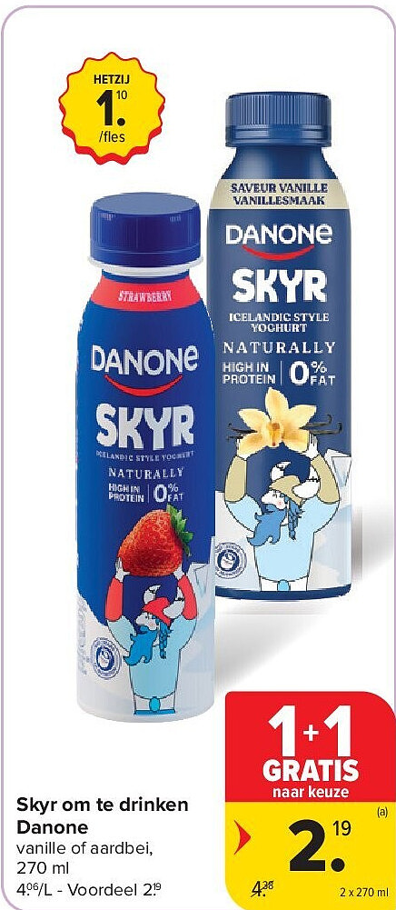 Skyr om te drinken Danone