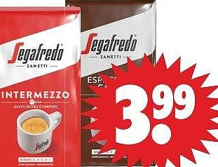 Segafredo filterkoffie