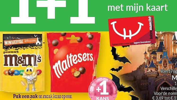 M&M's en Maltesers