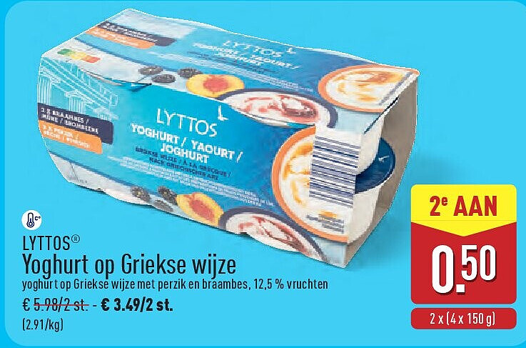 Yoghurt op Griekse wijze