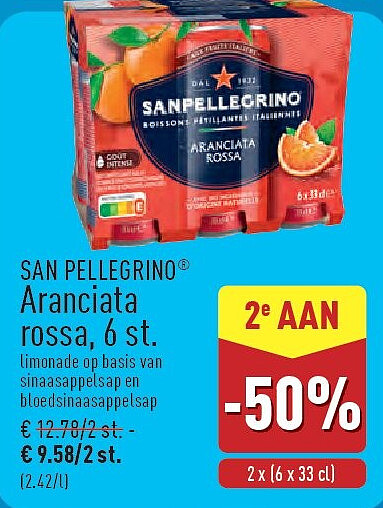 Aranciata rossa, 6st.