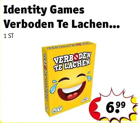 Identity Games Verboden Te Lachen...