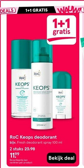 RoC Keops deodorant