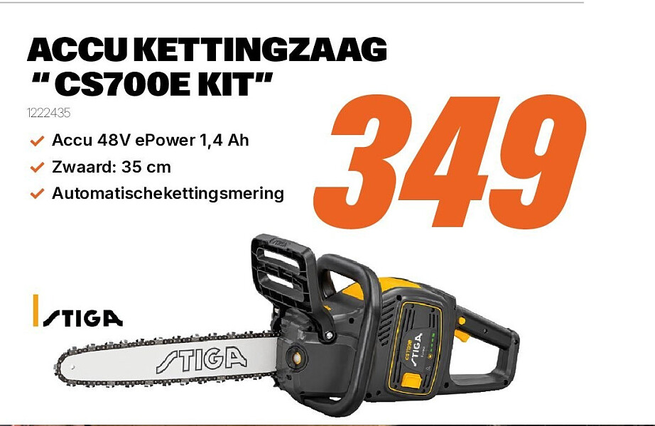 CU KETTINGZAAG “ CS700E KIT”