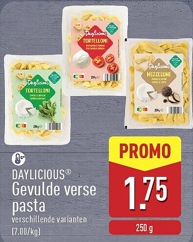 Gevulde verse pasta