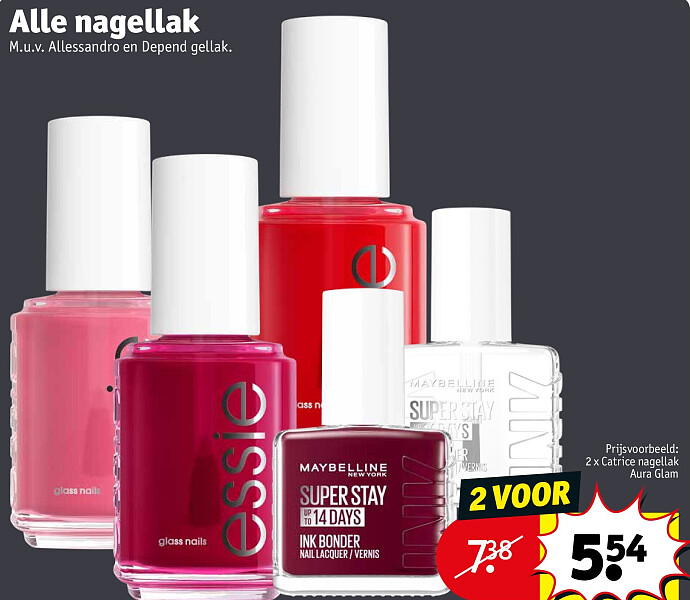 2 x Catrice nagellak Aura Glam