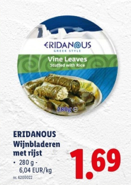 Wijnbladeren met rijst