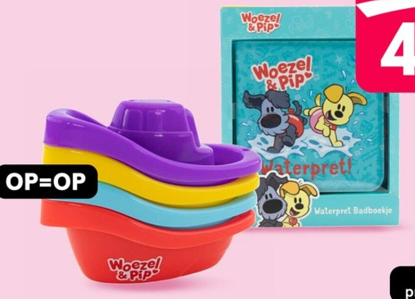 Woezel & Pip badspeelgoed