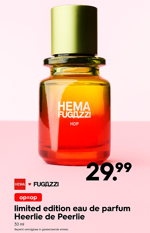 limited edition eau de parfum Heerlie de Peerlie