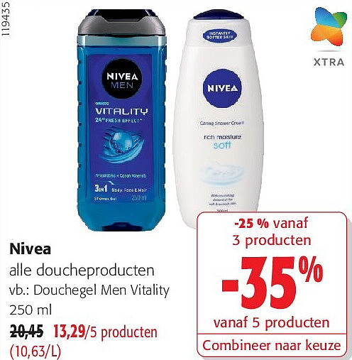 Nivea Douchegel Men Vitality 250 ml