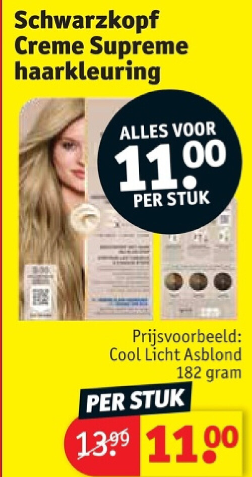Schwarzkopf Creme Supreme haarkleuring