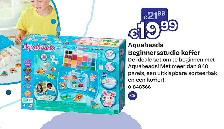 Aquabeads Beginnersstudio koffer