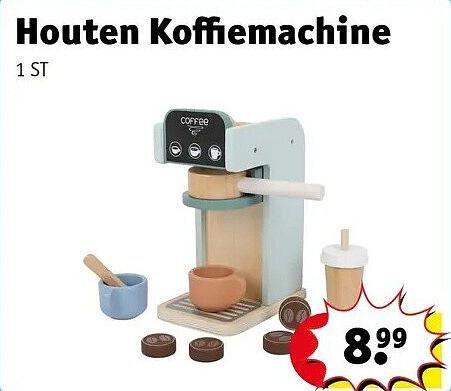 Houten Koffiemachine