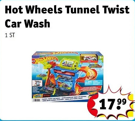 Hot Wheels Tunnel Twist Car Wash