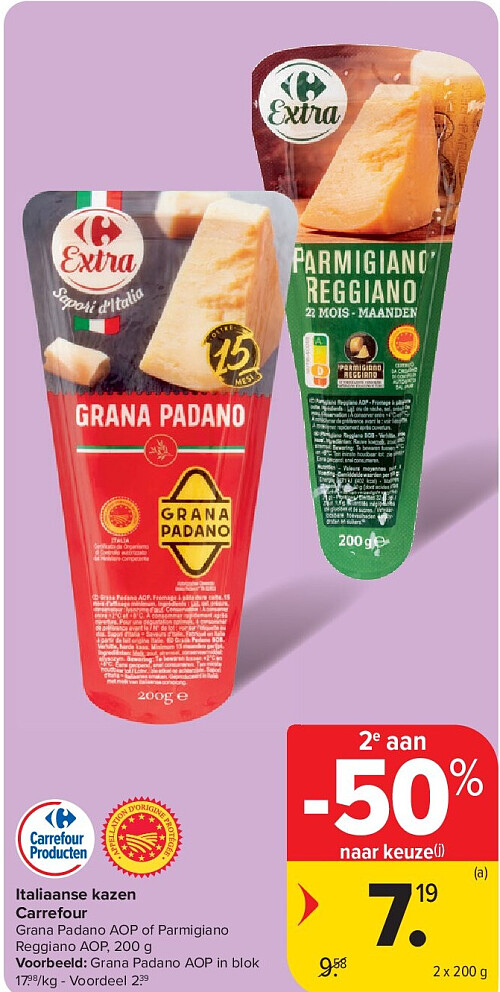 Italiaanse kazen Carrefour