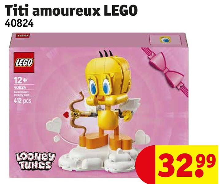 Titi amoureux LEGO 40824