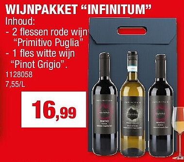 WIJNPAKKET “INFINITUM”