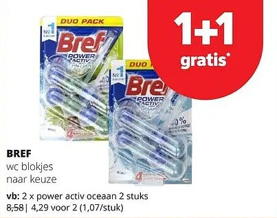 BREF power activ oceaan 2 stuks