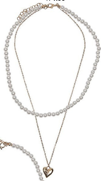 Ketting 43% polycarbonaat/34% metaal/22% zink/1% polyamide