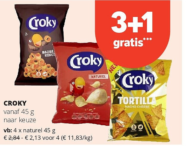 CROKY naturel 45 g