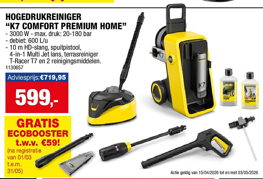 HOGEDRUKREINIGER “K7 COMFORT PREMIUM HOME”