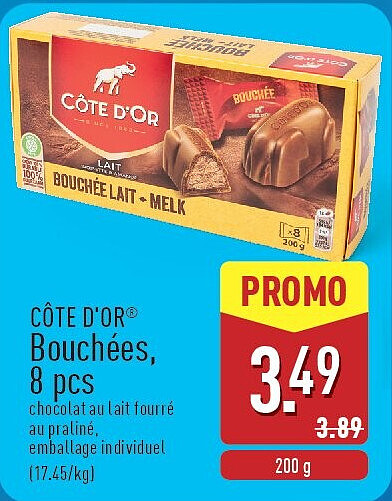 Bouchées, 8pcs