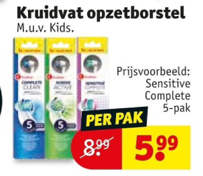 Kruidvat opzetborstel