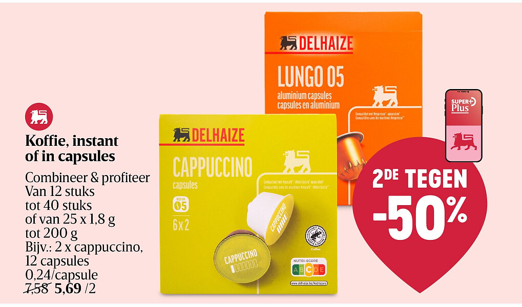 Koffie, instant of in capsules