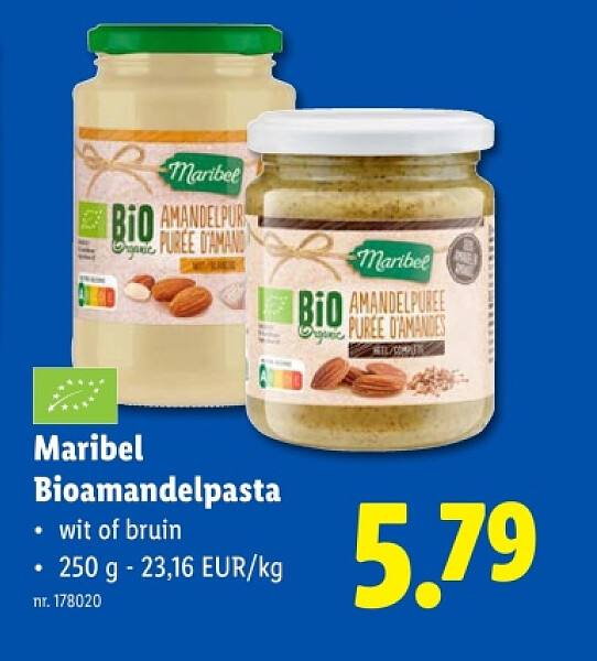 Bioamandelpasta