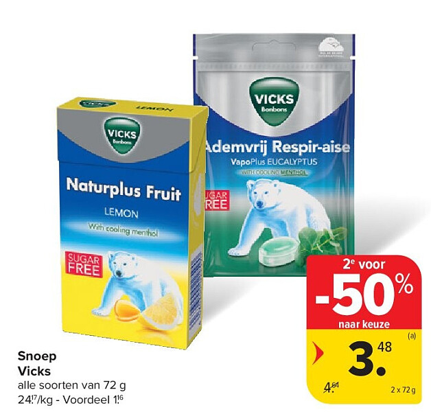 Snoep Vicks